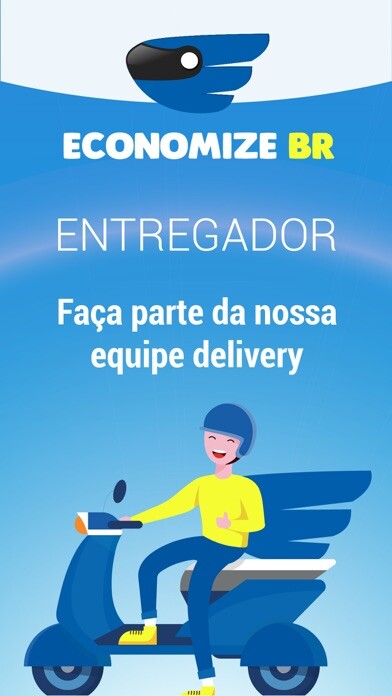 Emulate iPhone app Entregador Economize Br using MyAndroid