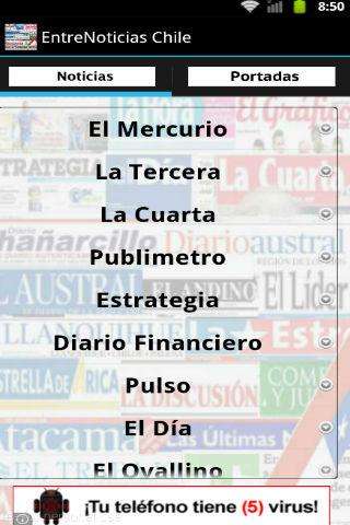 Run android online APK Entre Noticias Chile from MyAndroid or emulate Entre Noticias Chile using MyAndroid Run android online APK Entre Noticias Chile from MyAndroid or emulate Entre Noticias Chile using MyAndroid