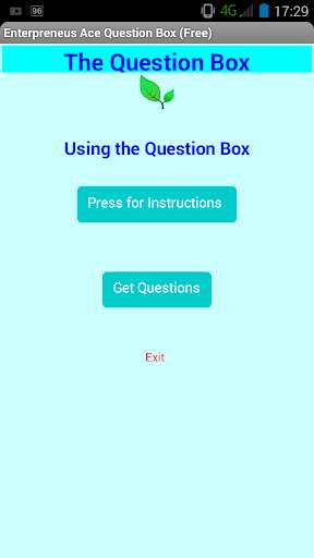 Run android online APK Entrepreneurs Questions free from MyAndroid or emulate Entrepreneurs Questions free using MyAndroid