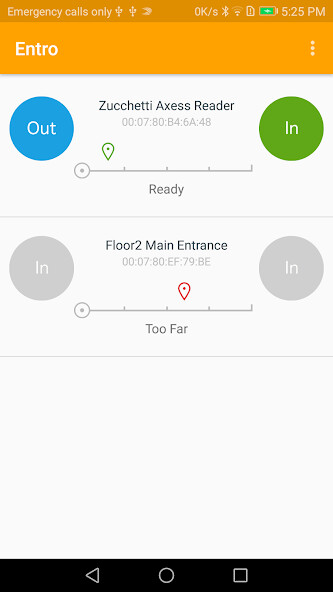 Run android online APK Entro from MyAndroid or emulate Entro using MyAndroid