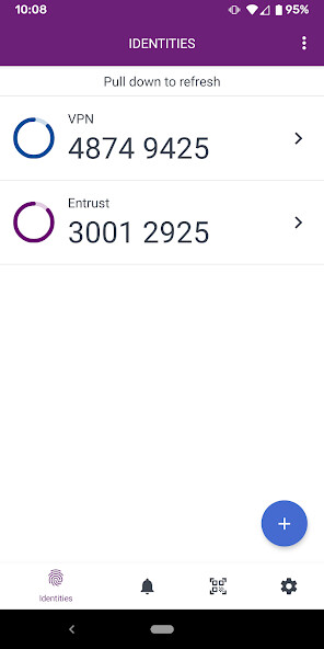 Emulate iPhone app Entrust Identity using MyAndroid