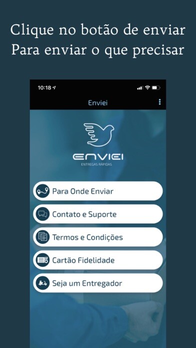 Emulate iPhone app Enviei using MyAndroid Emulate iPhone app Enviei using MyAndroid