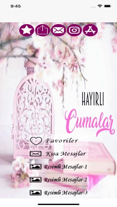 Emulate iPhone app En Yeni Cuma Mesajları using MyAndroid Emulate iPhone app En Yeni Cuma Mesajları using MyAndroid