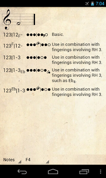 Run android online APK eOboeFingerings from MyAndroid or emulate eOboeFingerings using MyAndroid