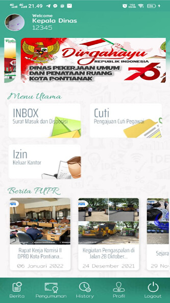 Run android online APK e-office DPUPR Kota Pontianak from MyAndroid or emulate e-office DPUPR Kota Pontianak using MyAndroid Run android online APK e-office DPUPR Kota Pontianak from MyAndroid or emulate e-office DPUPR Kota Pontianak using MyAndroid