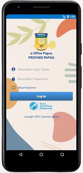 Run android online APK e-Office Papua from MyAndroid or emulate e-Office Papua using MyAndroid