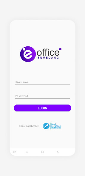 Emulate E-office Sumedang from MyAndroid or run E-office Sumedang using MyAndroid