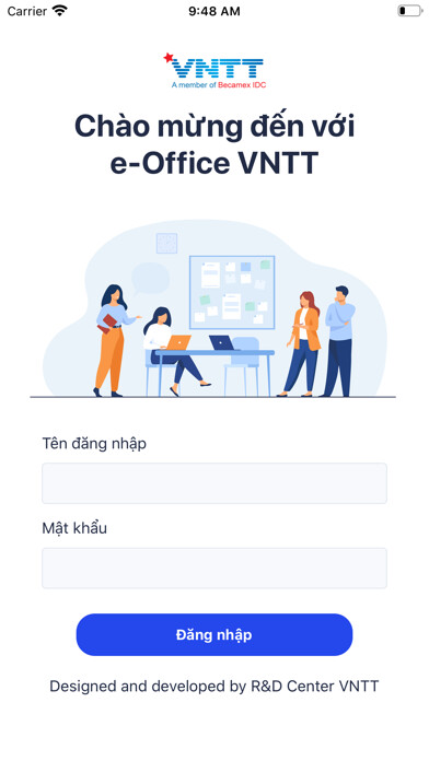 Emulate iPhone app eOffice VNTT using MyAndroid Emulate iPhone app eOffice VNTT using MyAndroid