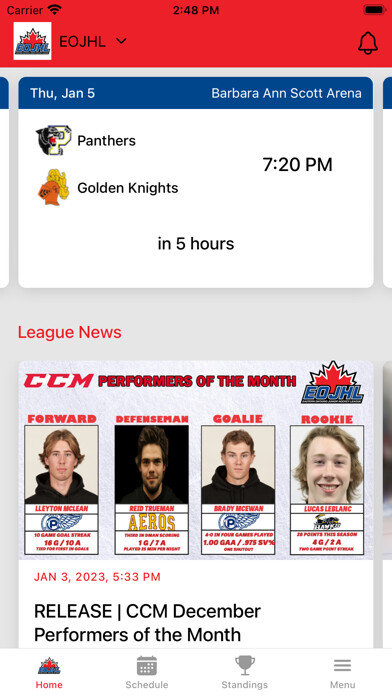Emulate iPhone app EOJHL using MyAndroid