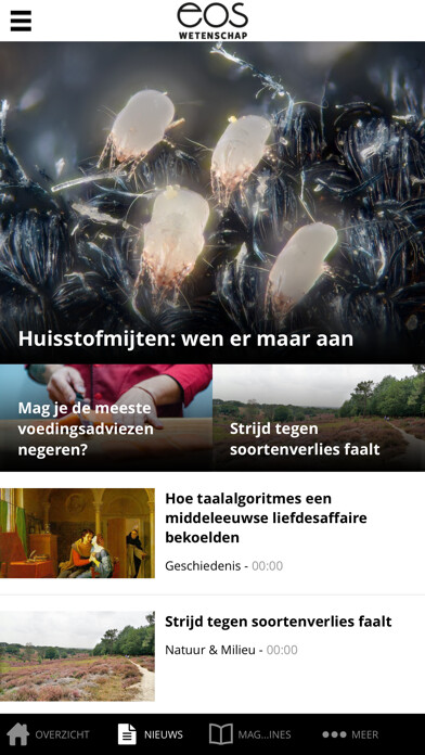 Emulate iPhone app Eos Wetenschap using MyAndroid Emulate iPhone app Eos Wetenschap using MyAndroid