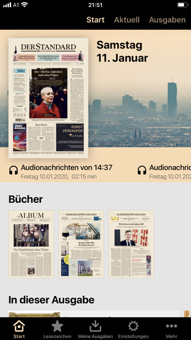 Emulate iPhone app E-Paper DER STANDARD using MyAndroid Emulate iPhone app E-Paper DER STANDARD using MyAndroid