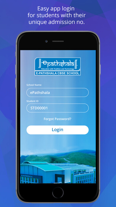 Emulate iPhone app ePathshala School Assist using MyAndroid Emulate iPhone app ePathshala School Assist using MyAndroid