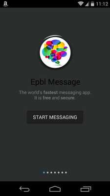 Emulate Android APK Epblmessage 2.0