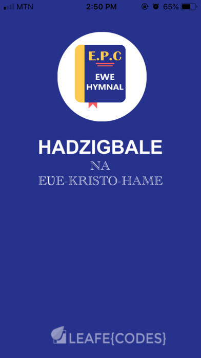 Emulate iPhone app E.P.C Ewe Hymnal using MyAndroid Emulate iPhone app E.P.C Ewe Hymnal using MyAndroid