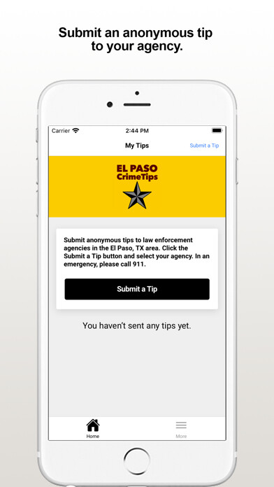 Emulate iPhone app EP CrimeTips using MyAndroid Emulate iPhone app EP CrimeTips using MyAndroid