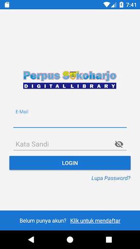 Run android online APK E Perpus Sukoharjo: Digital Library from MyAndroid or emulate E Perpus Sukoharjo: Digital Library using MyAndroid Run android online APK E Perpus Sukoharjo: Digital Library from MyAndroid or emulate E Perpus Sukoharjo: Digital Library using MyAndroid