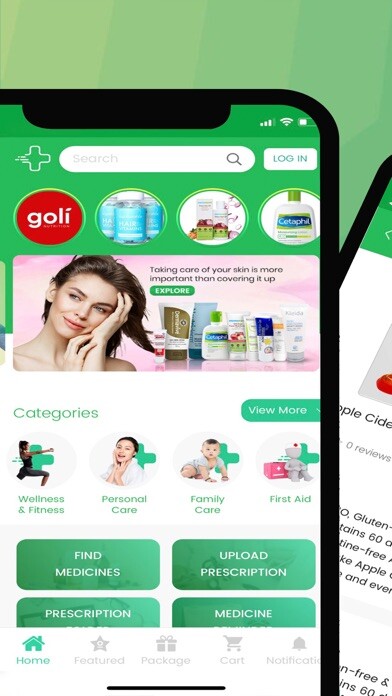 Emulate iPhone app ePharmacy Nepal using MyAndroid