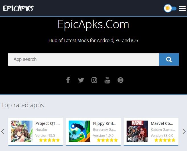 Run android online APK Epicapks from MyAndroid or emulate Epicapks using MyAndroid Run android online APK Epicapks from MyAndroid or emulate Epicapks using MyAndroid