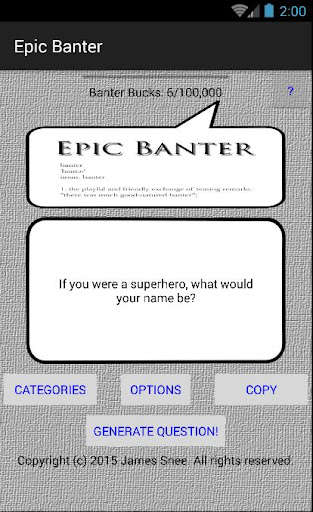 Run android online APK Epic Banter from MyAndroid or emulate Epic Banter using MyAndroid