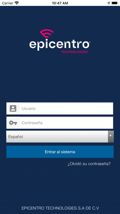 Emulate iPhone app Epicentro Tech using MyAndroid