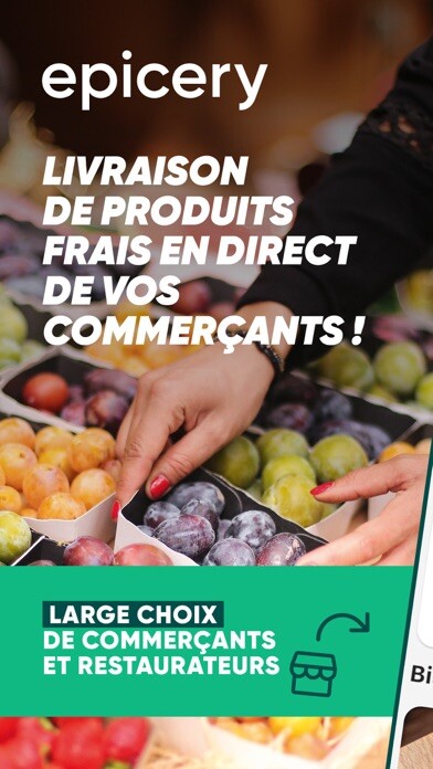 Emulate iPhone app epicery - Courses à Domicile using MyAndroid Emulate iPhone app epicery - Courses à Domicile using MyAndroid