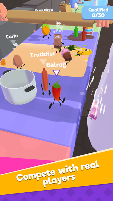 Emulate iPhone app Epic Fall - Kitchen Race 3D using MyAndroid Emulate iPhone app Epic Fall - Kitchen Race 3D using MyAndroid