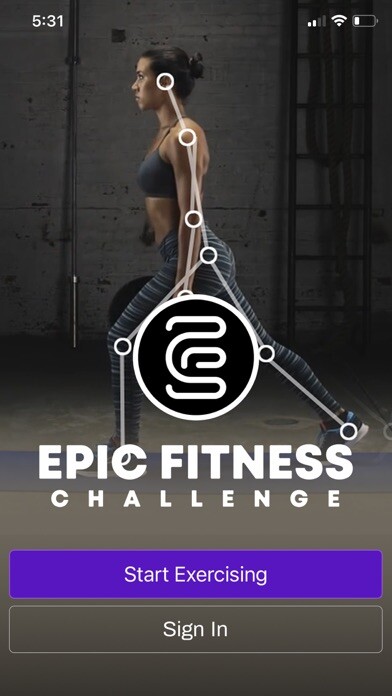 Emulate iPhone app Epic Fitness Challenge using MyAndroid Emulate iPhone app Epic Fitness Challenge using MyAndroid