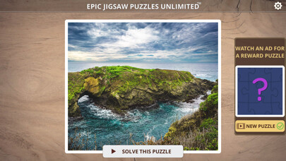 Emulate iPhone app Epic Jigsaw Puzzles Unlimited using MyAndroid