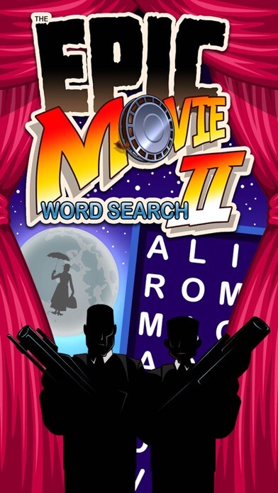 Emulate iPhone app Epic Movie Word Search II - big wordsearch sequel! using MyAndroid