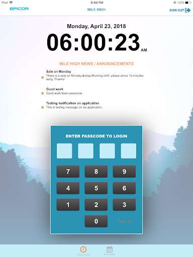 Run android online APK Epicor Scheduling+ Timeclock from MyAndroid or emulate Epicor Scheduling+ Timeclock using MyAndroid