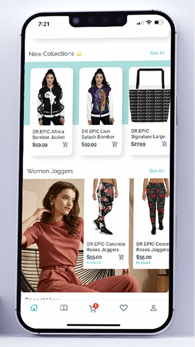 Emulate iPhone app EPIC SHOP using MyAndroid Emulate iPhone app EPIC SHOP using MyAndroid