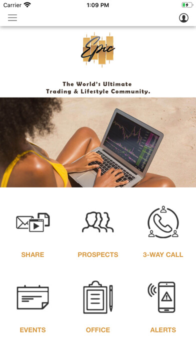 Emulate iPhone app EPIC Trading using MyAndroid