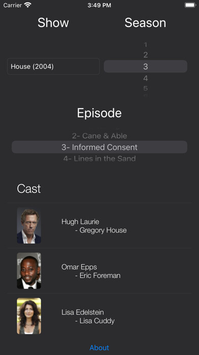 Emulate iPhone app Episode Cast using MyAndroid