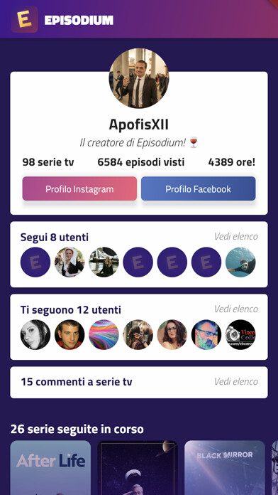 Emulate iPhone app Episodium using MyAndroid
