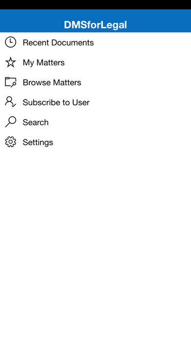 Emulate iPhone app Epona DMSforLegal Mobile using MyAndroid