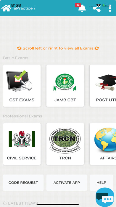 Emulate iPhone app ePractice CBT using MyAndroid Emulate iPhone app ePractice CBT using MyAndroid
