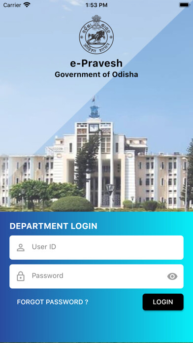 Emulate iPhone app e-Pravesh Department using MyAndroid Emulate iPhone app e-Pravesh Department using MyAndroid