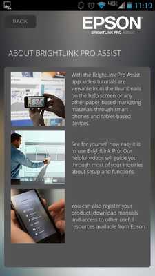 Emulate Android APK Epson BrightLink Pro Assist Emulate Android APK Epson BrightLink Pro Assist