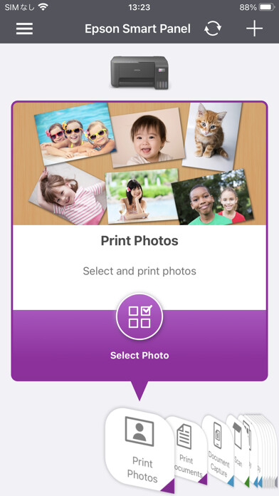 Emulate iPhone app Epson Smart Panel using MyAndroid