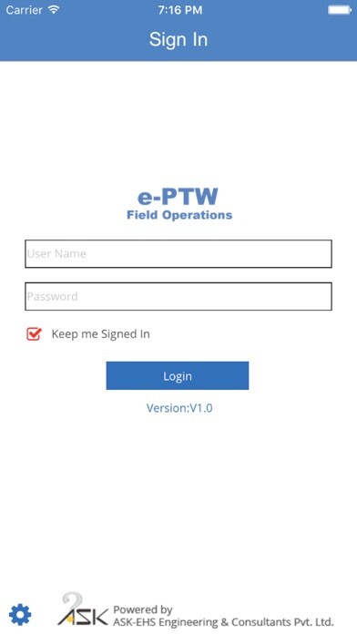 Emulate iPhone app ePTW : Field Operations using MyAndroid Emulate iPhone app ePTW : Field Operations using MyAndroid