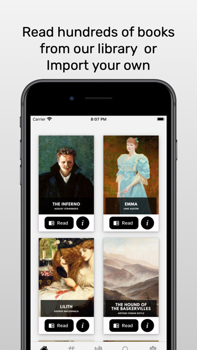 Emulate iPhone app EPUB Reader - zLibrary Books using MyAndroid