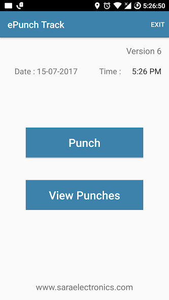 Run android online APK ePunch Track from MyAndroid or emulate ePunch Track using MyAndroid