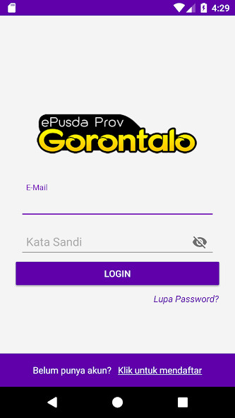 Run android online APK ePusda Prov Gorontalo from MyAndroid or emulate ePusda Prov Gorontalo using MyAndroid