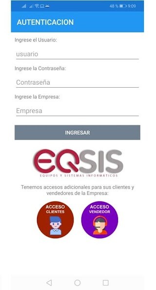 Run android online APK EQSIS S.A.S from MyAndroid or emulate EQSIS S.A.S using MyAndroid