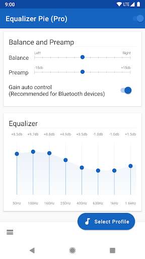 Run android online APK Equalizer Pie (Pro) from MyAndroid or emulate Equalizer Pie (Pro) using MyAndroid