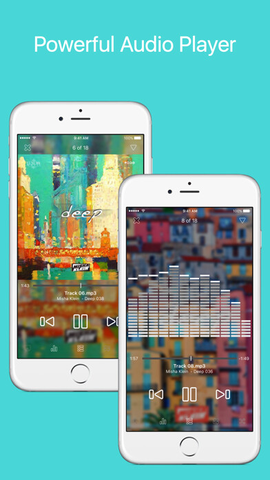 Emulate iPhone app Equalizer Pro - Music Player with 10-band EQ using MyAndroid Emulate iPhone app Equalizer Pro - Music Player with 10-band EQ using MyAndroid