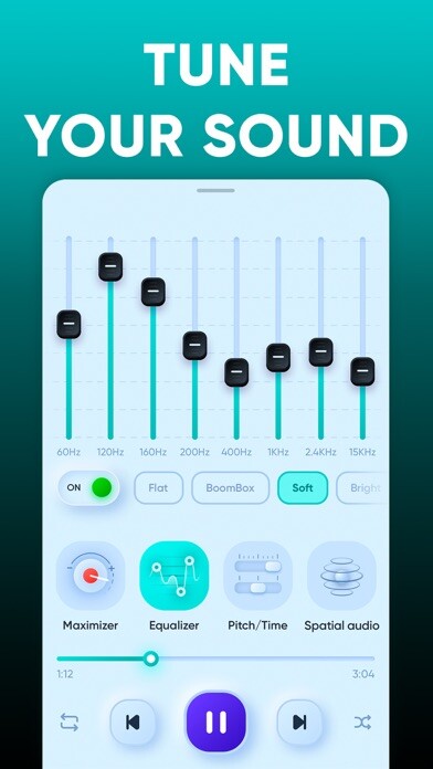 Emulate iPhone app Equalizer - Volume Booster EQ using MyAndroid Emulate iPhone app Equalizer - Volume Booster EQ using MyAndroid