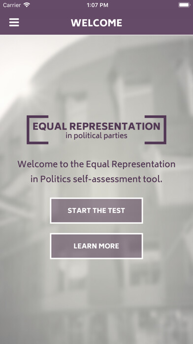 Emulate iPhone app Equal Representation using MyAndroid