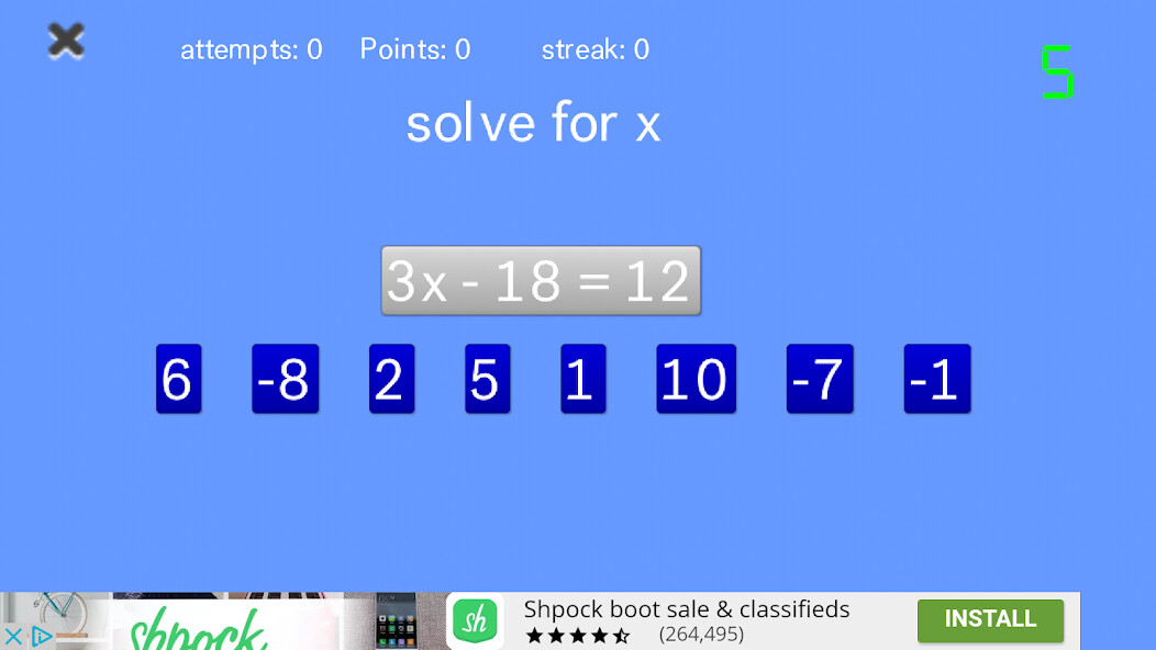 Run android online APK Equation Dragger from MyAndroid or emulate Equation Dragger using MyAndroid