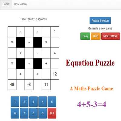 Emulate Android APK Equation Puzzle Emulate Android APK Equation Puzzle